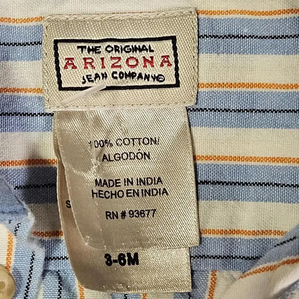 Boys 3 to 6 Months Clothing Lot Carters Arizona Le Top Bebe Nike Gerber Organic - Picture 8 of 10